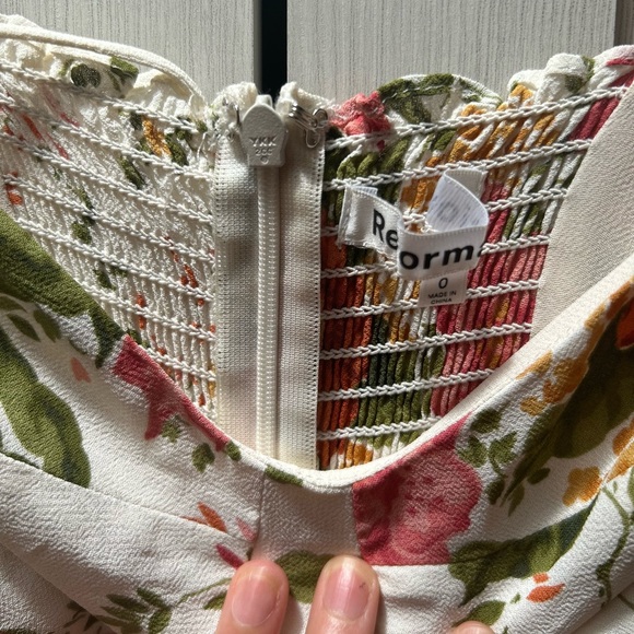 Reformation Juliette Dress tropique size 0 - Picture 10 of 10